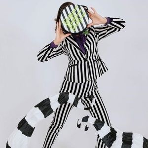 Unique Vintage x Beetlejuice Blazer and pants set